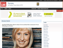 Tablet Screenshot of jacana.bookslive.co.za