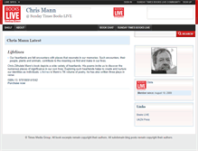 Tablet Screenshot of chrismann.bookslive.co.za