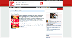 Desktop Screenshot of joannehichens.bookslive.co.za