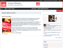 Tablet Screenshot of joannehichens.bookslive.co.za