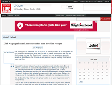 Tablet Screenshot of joho.bookslive.co.za