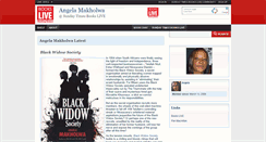 Desktop Screenshot of angelamakholwa.bookslive.co.za