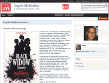 Tablet Screenshot of angelamakholwa.bookslive.co.za