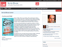 Tablet Screenshot of kevinbloom.bookslive.co.za