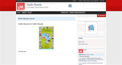 Desktop Screenshot of littlehands.bookslive.co.za