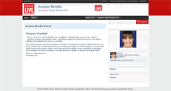 Desktop Screenshot of joannebrodie.bookslive.co.za