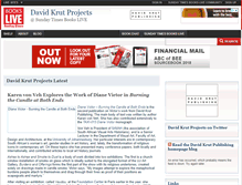 Tablet Screenshot of davidkrut.bookslive.co.za