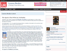 Tablet Screenshot of laurenbeukes.bookslive.co.za