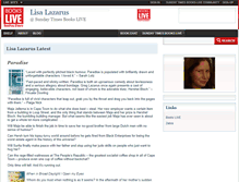 Tablet Screenshot of lisalazarus.bookslive.co.za