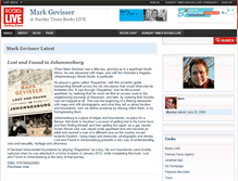 Tablet Screenshot of markgevisser.bookslive.co.za