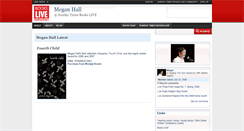 Desktop Screenshot of meganhall.bookslive.co.za