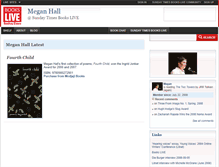 Tablet Screenshot of meganhall.bookslive.co.za