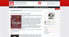 Desktop Screenshot of nechamabrodie.bookslive.co.za