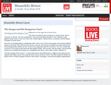 Tablet Screenshot of mmatshilomotsei.bookslive.co.za