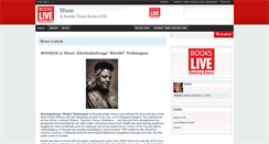Desktop Screenshot of muse.bookslive.co.za