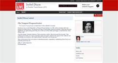 Desktop Screenshot of isobeldixon.bookslive.co.za