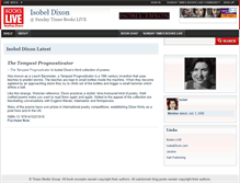 Tablet Screenshot of isobeldixon.bookslive.co.za