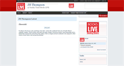 Desktop Screenshot of jhthompson.bookslive.co.za