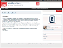 Tablet Screenshot of ceridwendovey.bookslive.co.za