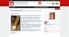 Desktop Screenshot of ingridwinterbach.bookslive.co.za