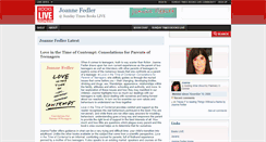 Desktop Screenshot of joannefedler.bookslive.co.za