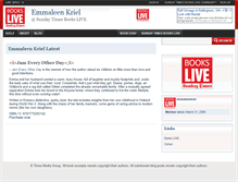 Tablet Screenshot of emmaleenkriel.bookslive.co.za