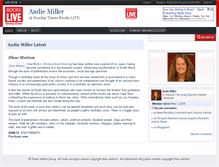 Tablet Screenshot of andiemiller.bookslive.co.za