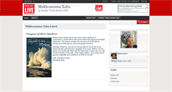 Desktop Screenshot of makhosazanaxaba.bookslive.co.za
