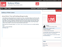 Tablet Screenshot of kathrynwhite.bookslive.co.za