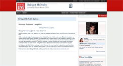 Desktop Screenshot of bridgetmcnulty.bookslive.co.za