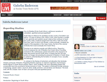 Tablet Screenshot of gabebabaderoon.bookslive.co.za