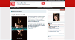 Desktop Screenshot of mayafowler.bookslive.co.za