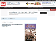 Tablet Screenshot of 30degreessouth.bookslive.co.za