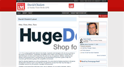 Desktop Screenshot of davidchislett.bookslive.co.za