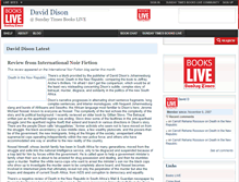 Tablet Screenshot of daviddison.bookslive.co.za