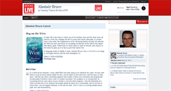 Desktop Screenshot of alastairbruce.bookslive.co.za