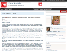 Tablet Screenshot of karinschimke.bookslive.co.za