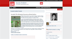 Desktop Screenshot of leoniejoubert.bookslive.co.za